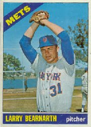 1966 Topps Baseball Cards      464     Larry Bearnarth